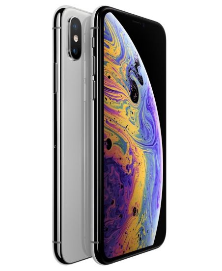 iPhone XS 64 ГБ серебристый задняя крышка с камерой и дисплей